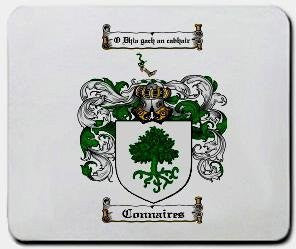 Connaires coat of arms mouse pad