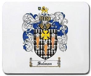 Salman coat of arms mouse pad