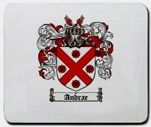 Andrae coat of arms mouse pad