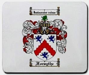 Forsythe coat of arms mouse pad