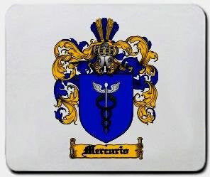 Mercurio coat of arms mouse pad