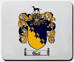 Gell coat of arms mouse pad