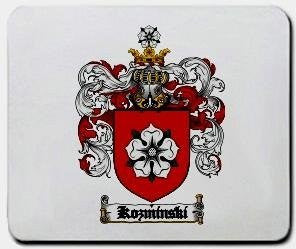 Kozminski coat of arms mouse pad