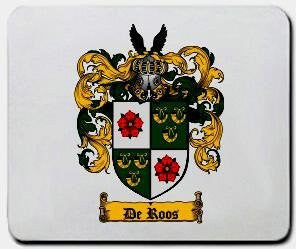 De-roos coat of arms mouse pad