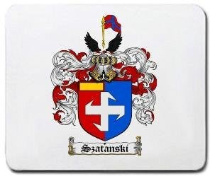 Szatanski coat of arms mouse pad