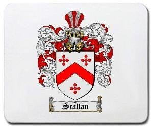 Scallan coat of arms mouse pad