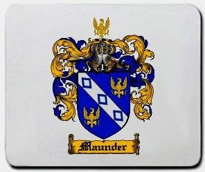 Maunder coat of arms mouse pad