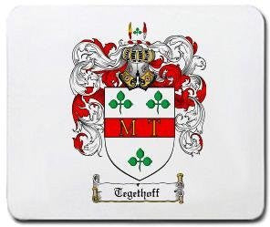 Tegethoff coat of arms mouse pad