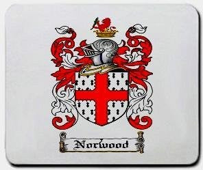 Norwood coat of arms mouse pad