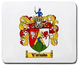 Varnado coat of arms mouse pad