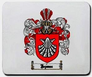 Jepsen coat of arms mouse pad
