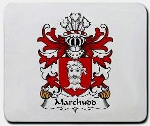 Marchudd coat of arms mouse pad