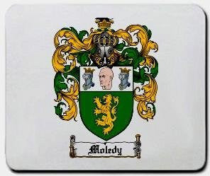 Moledy coat of arms mouse pad