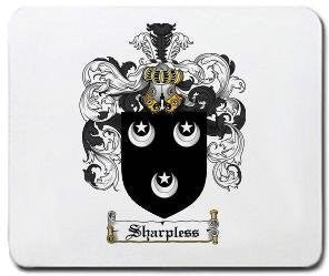 Sharpless coat of arms mouse pad