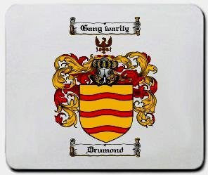 Drumond coat of arms mouse pad