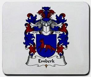 Emberk coat of arms mouse pad