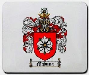 Maduzia coat of arms mouse pad