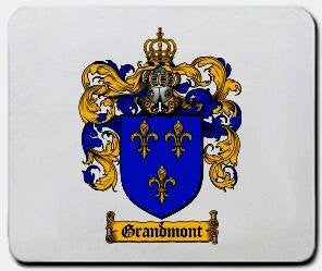 Grandmont coat of arms mouse pad