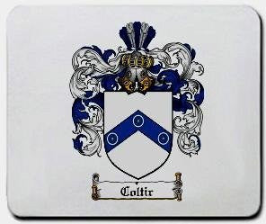 Coltir coat of arms mouse pad