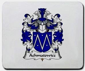 Achmatowicz coat of arms mouse pad