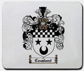 Cousland coat of arms mouse pad