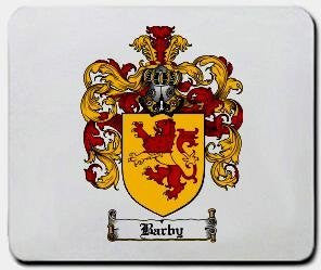 Barby coat of arms mouse pad
