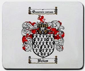 Bows coat of arms mouse pad