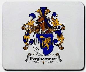 Berghammer coat of arms mouse pad