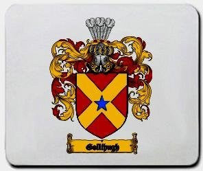 Gollihugh coat of arms mouse pad