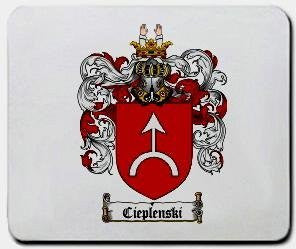 Cieplenski coat of arms mouse pad