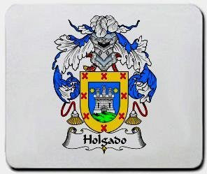 Holgado coat of arms mouse pad