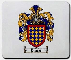 Ellacot coat of arms mouse pad