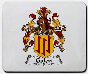 Galen coat of arms mouse pad