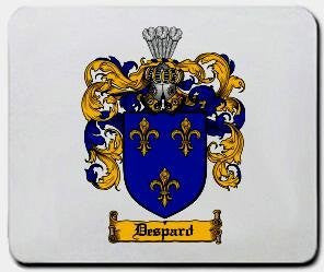 Despard coat of arms mouse pad