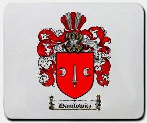 Danilowicz coat of arms mouse pad