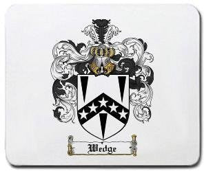 Wedge coat of arms mouse pad