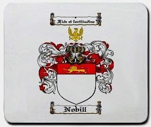 Nobill coat of arms mouse pad