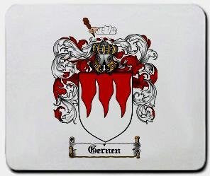 Gernen coat of arms mouse pad