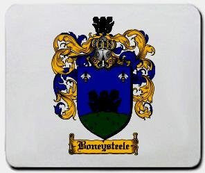 Boneysteele coat of arms mouse pad