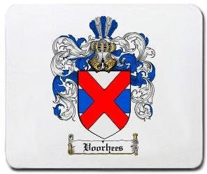 Voorhees coat of arms mouse pad