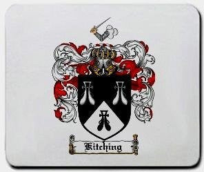 Kitching coat of arms mouse pad