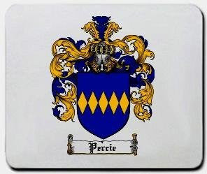 Percie coat of arms mouse pad