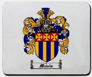 Mewis coat of arms mouse pad