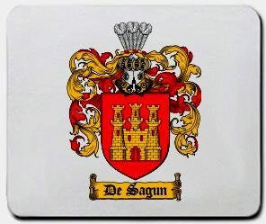 De-sagun coat of arms mouse pad