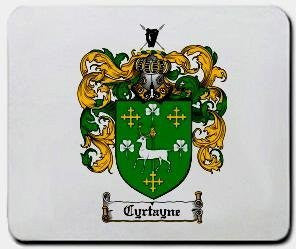 Cyrtayne coat of arms mouse pad
