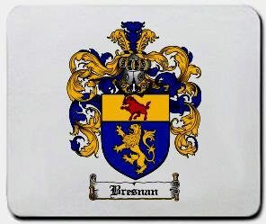 Bresnan coat of arms mouse pad