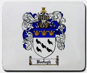 Bodlegh coat of arms mouse pad