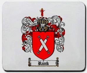 Runk coat of arms mouse pad