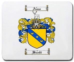 Scott coat of arms mouse pad