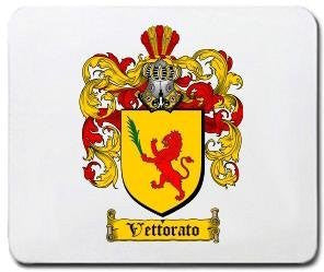 Vettorato coat of arms mouse pad